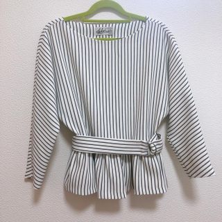 エディットフォールル(EDIT.FOR LULU)のSACRA様専用　美品　エディットフォールル ペプラム プルオーバー(カットソー(長袖/七分))