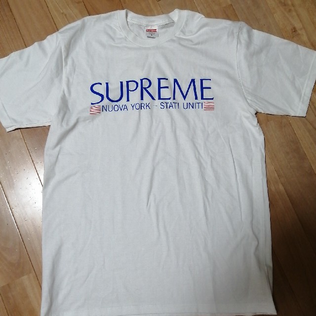 Supreme supreme Tシャツ 白T - Tシャツ/カットソー(半袖/袖なし)