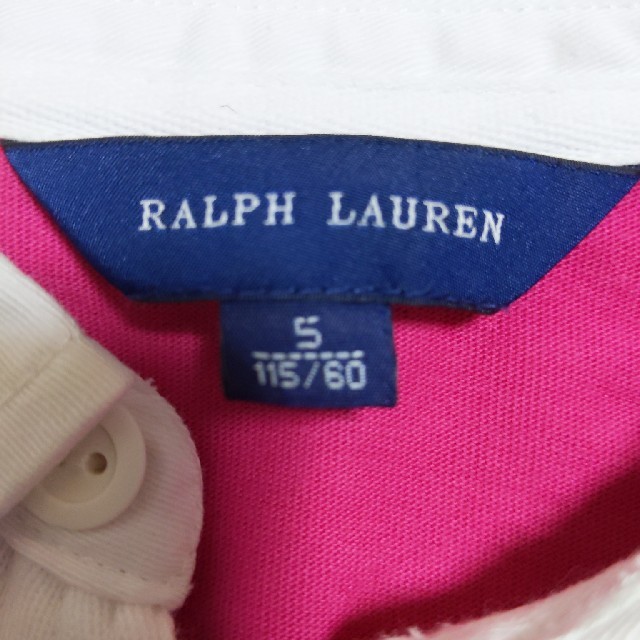 Ralph Lauren(ラルフローレン)の RALPH LAUREN ワンピース115/60 110cmくらい キッズ/ベビー/マタニティのキッズ服女の子用(90cm~)(ワンピース)の商品写真