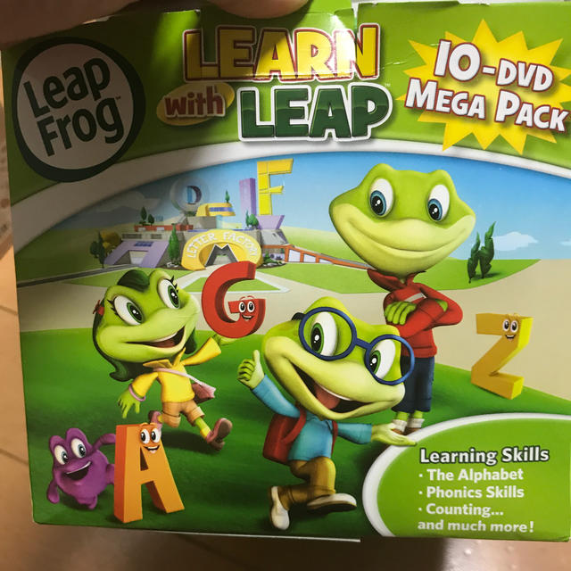 Leap Frog DVD セット　10枚＋1枚　mega pack 英語