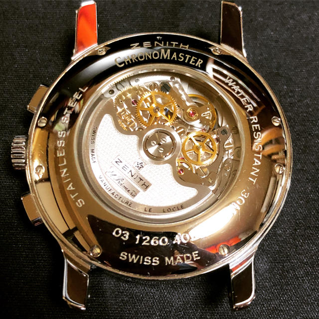 ZENITH(ゼニス)の定価100万 ZENITH ゼニス クロノマスター XXT オープン メンズの時計(腕時計(アナログ))の商品写真