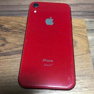 アイフォーン(iPhone)のiPhoneXR 64GB レッド　SIMフリー(スマートフォン本体)