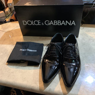 ドルチェアンドガッバーナ(DOLCE&GABBANA)の美品　DOLCE&GABBANA ドルチェアンドガッバーナ　ドレスシューズ　革靴(ドレス/ビジネス)
