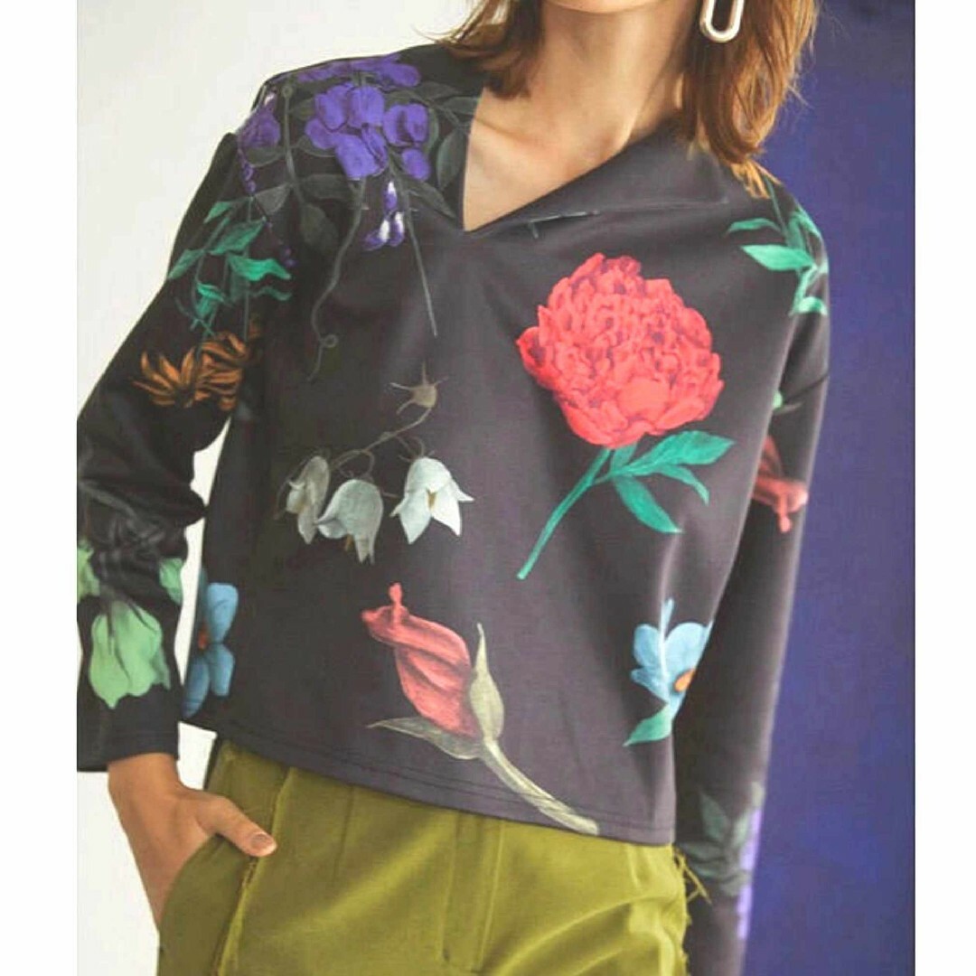 Ameri VINTAGE - Ameri【タグ付新品】アマンダ スリットネック Ameri VINTAGE - Ameri【タグ付新品】アマンダ スリットネック
