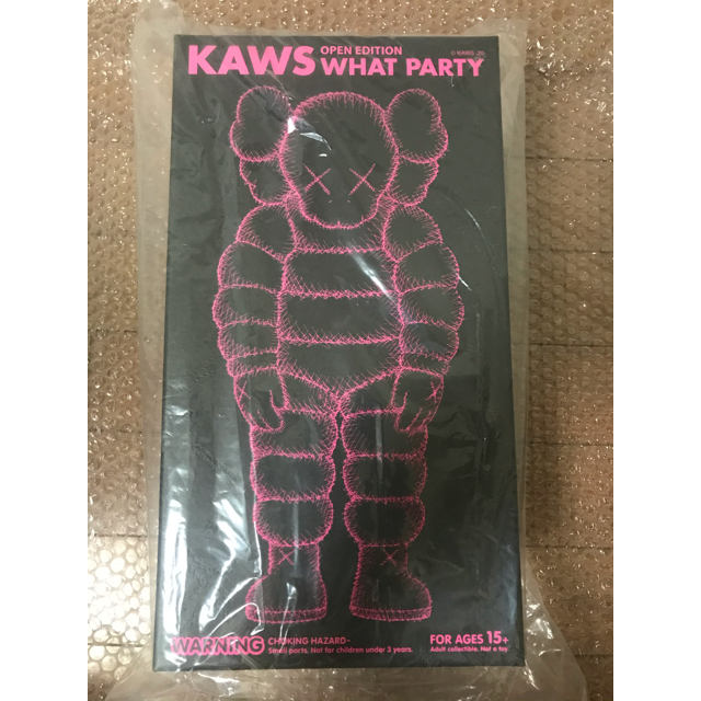 Kaws What Party ピンク エンタメ/ホビーの美術品/アンティーク(その他)の商品写真