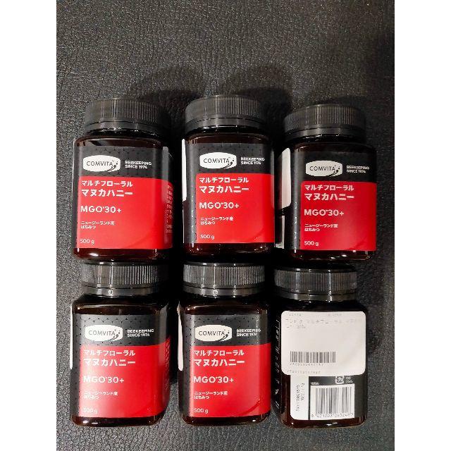 コンビタ マルチフローラル マヌカハニー 500g MGO 30+ 6個セット
