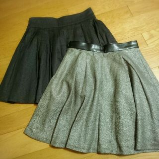 ジルスチュアート(JILLSTUART)のJILL☆スカート2枚set☆(ミニスカート)