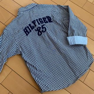 トミーヒルフィガー(TOMMY HILFIGER)のTommy HILFIGER ギンガムチェックシャツ　100(ブラウス)