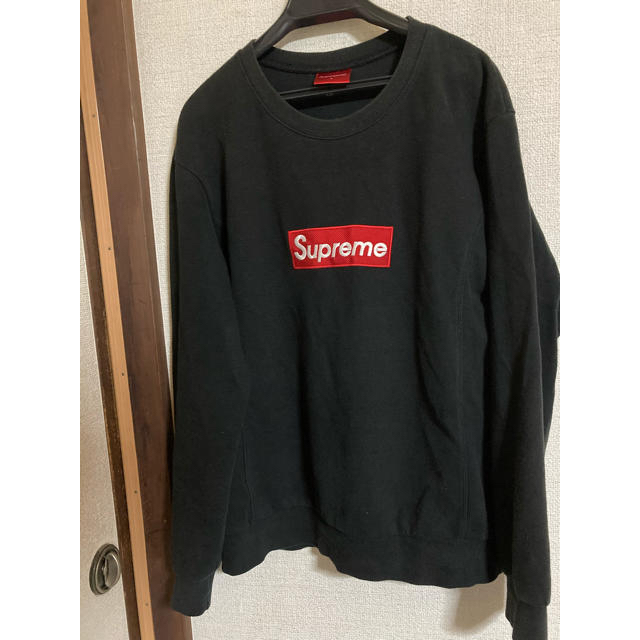 supremeBOXロゴトレーナー