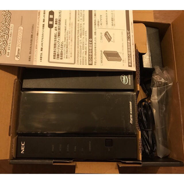【美品】NEC    無線LANルーター  PA-WX3000HP