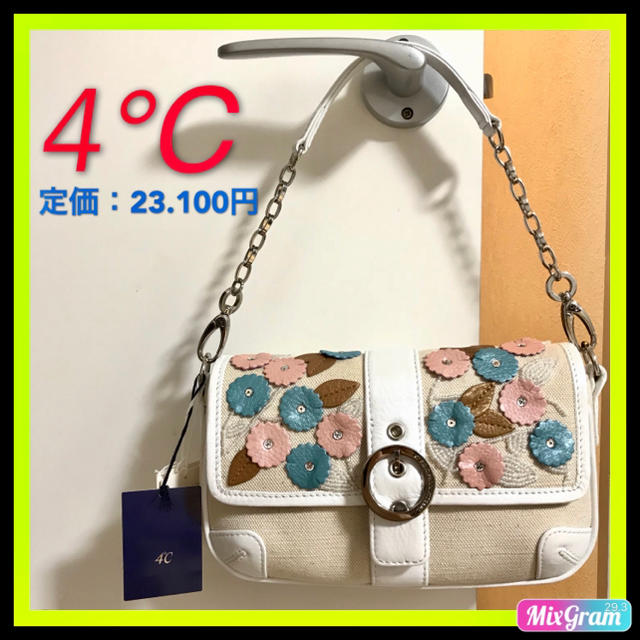 4℃(ヨンドシー)の定価23.100円✨4℃バッグ✨ レディースのバッグ(ショルダーバッグ)の商品写真