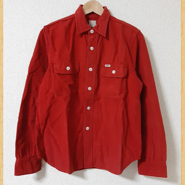 COOTIE(クーティー)の定価16280円 cootie 長袖コットンシャツ スエード調 フランネル S メンズのトップス(シャツ)の商品写真