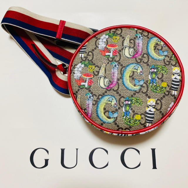 Gucci - ヒグチユウコ GUCCI コラボ ベルトバッグ ラウンド型の通販 by poporouge's shop｜グッチならラクマ