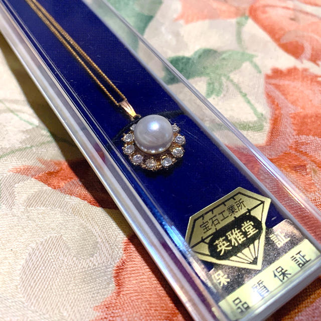 三越(ミツコシ)の宝石 真珠 ネックレス レディースのアクセサリー(ネックレス)の商品写真