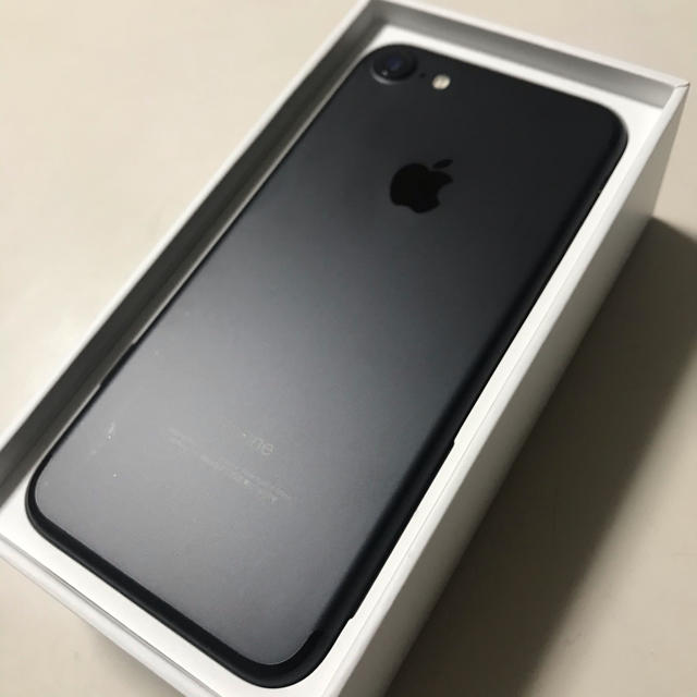 スマートフォン/携帯電話iphone7 Black 128GB