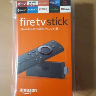 fire tv stick　新品未使用未開封(映像用ケーブル)