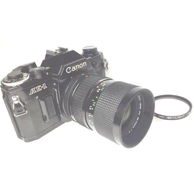 ☆完動・美品☆Canon AE-1 ボディ+レンズ - フィルムカメラ