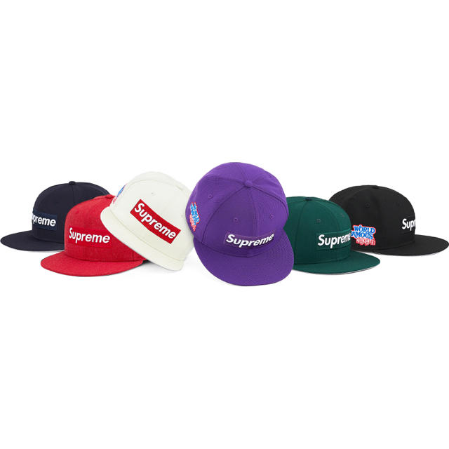 supreme World Famous Box Logo New Era®キャップ