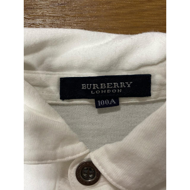BURBERRY(バーバリー)のはなん様専用！Burberry ベビー　ポロシャツ キッズ/ベビー/マタニティのキッズ服男の子用(90cm~)(Tシャツ/カットソー)の商品写真