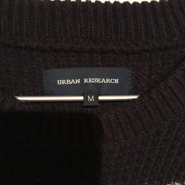 URBAN RESEARCH(アーバンリサーチ)のUSED ★ mens  アーバンリサーチ KNIT ニップルオーバー Mサイズ メンズのトップス(ニット/セーター)の商品写真