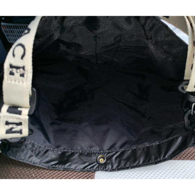 THE NORTH FACE(ザノースフェイス)のノースフェイスパープルレーベル ロゴテープショルダーバッグ ブラック メンズのバッグ(ショルダーバッグ)の商品写真