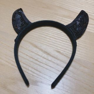 フライングタイガーコペンハーゲン(Flying Tiger Copenhagen)のハロウィン デビル カチューシャ スパンコール(衣装)