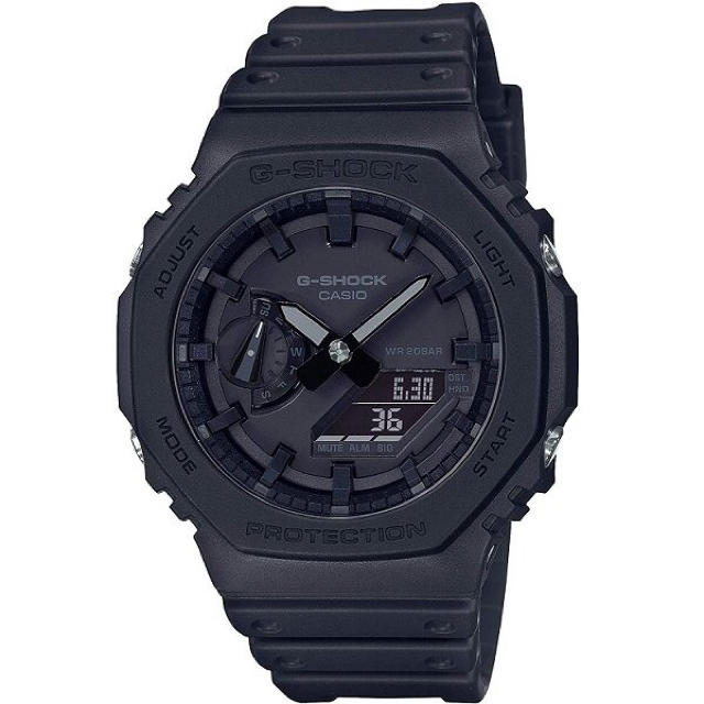 腕時計(デジタル)CASIO G-SHOCK GA-2100-1A1JF プライスタグ付き
