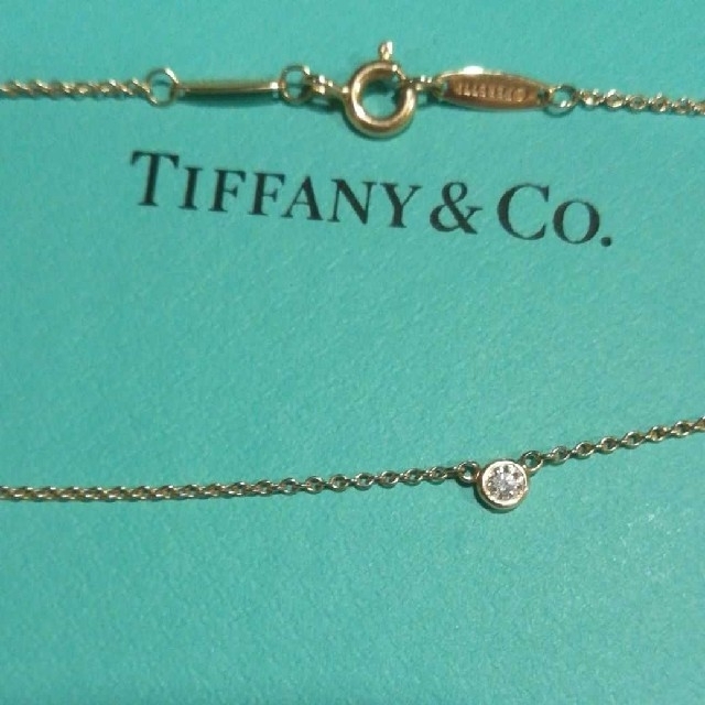 Tiffany & Co. - ティファニー K18 バイザヤードネックレスの通販 by みまり☆'s shop｜ティファニーならラクマ