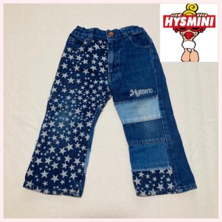 ヒステリックミニ(HYSTERIC MINI)の美品　ヒステリックミニ　90cm デニム　パンツ　女の子(パンツ/スパッツ)