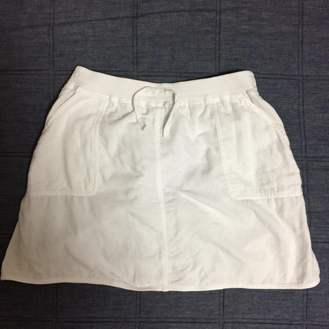 PETIT BATEAU(プチバトー)の▷used▷プチバトー 白いスカート キッズ/ベビー/マタニティのキッズ服女の子用(90cm~)(スカート)の商品写真