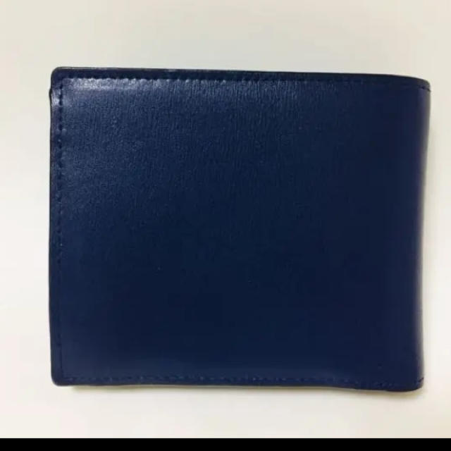 ブルー2つ折り財布マルチストライプPaulSmith 3