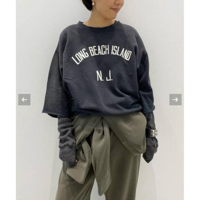 L'Appartement DEUXIEME CLASSE(アパルトモンドゥーズィエムクラス)のアパルトモン ★【シュタンバウム】LOGO H/S Sweat★ レディースのトップス(トレーナー/スウェット)の商品写真