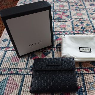 GUCCI グッチ 折り財布 黒(財布)