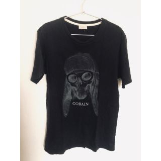 バイアス(BIAS)のバイアスbiasカートコバーンTシャツ　ディオールオムサンローランセリーヌ好きに(Tシャツ/カットソー(半袖/袖なし))