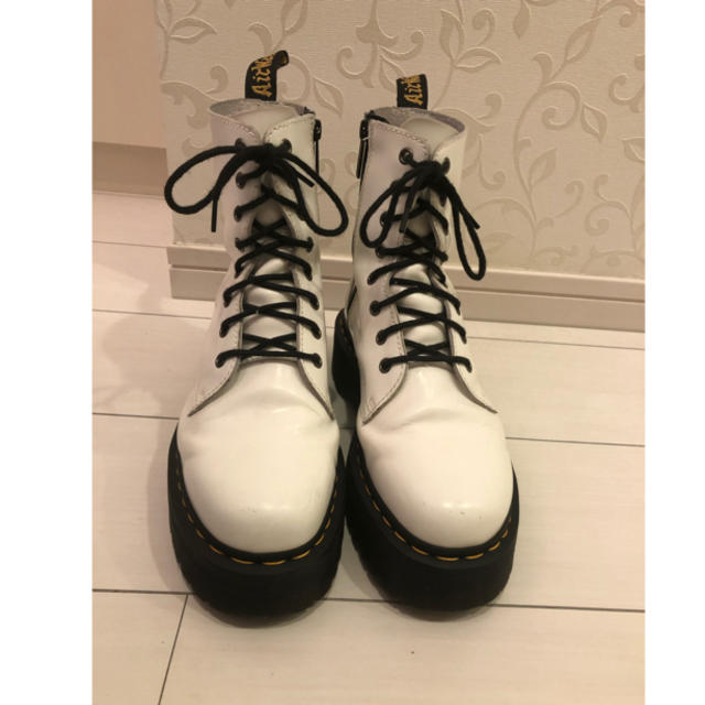 dr.martens jadon boots White 8ホール　26cm