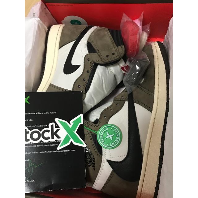 travis scott AJ1 high 26.5cm トラヴィススコット 2