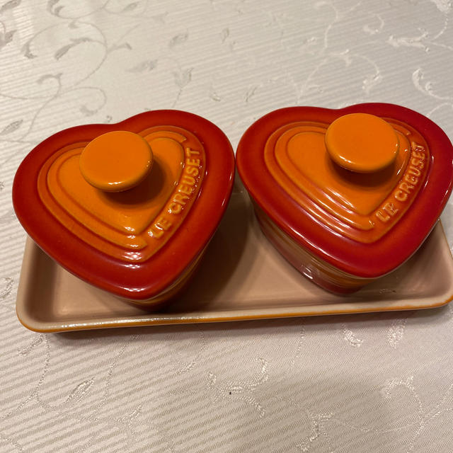 LE CREUSET - ル・クルーゼ ハート型ココットの通販 by マロンくん's shop｜ルクルーゼならラクマ