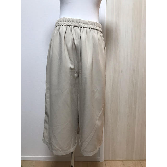 FELISSIMO(フェリシモ)の#フェリシモ　スカート見えワイドパンツ　L ベージュ レディースのパンツ(その他)の商品写真