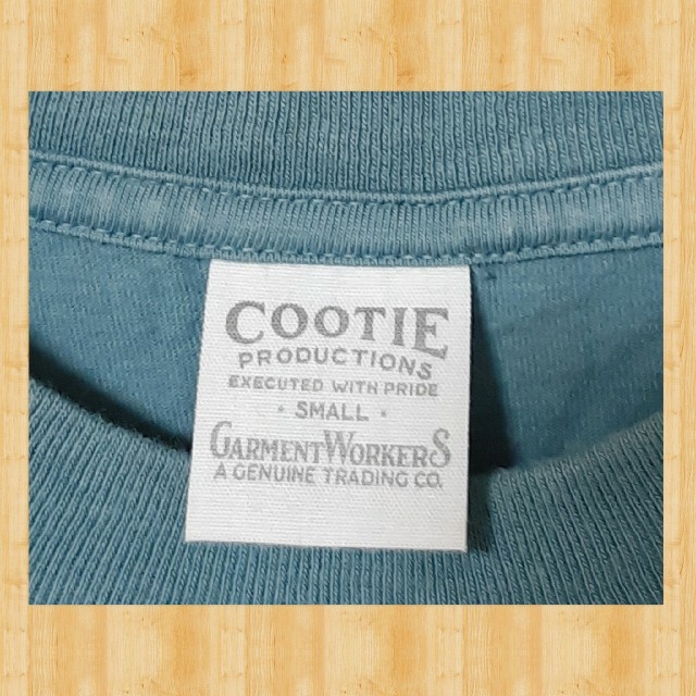 定価12100円 cootie ヴィンテージプリント 長袖Tシャツ S kj