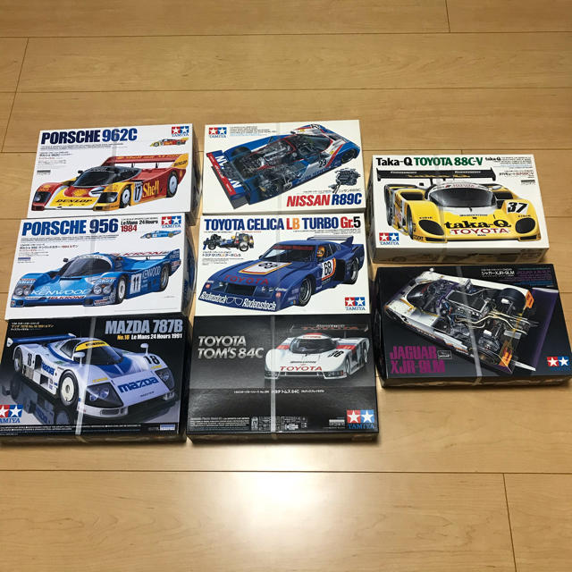 タミヤ　1/24スポーツカーシリーズ　絶版品　8個セットMAZDA