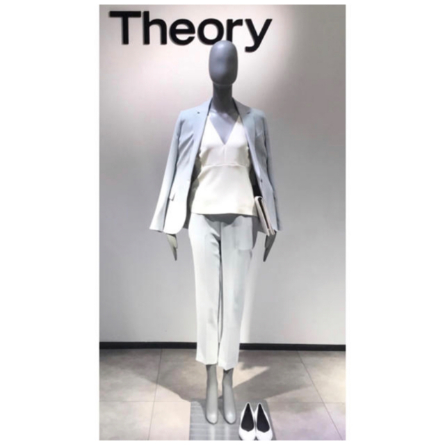 theory(セオリー)のTheory 19ss Vネックフレンチスリーブブラウス レディースのトップス(シャツ/ブラウス(半袖/袖なし))の商品写真