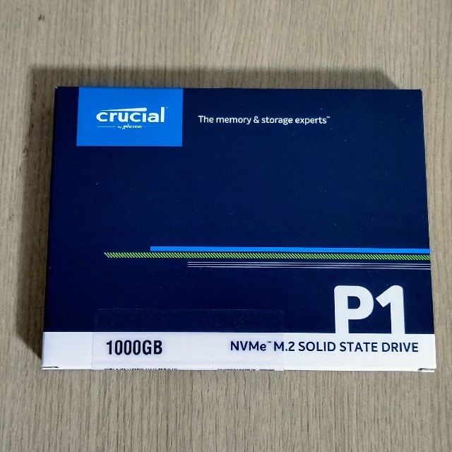 ★新品未開封 Crucial SSD M.2 NVMe 1000GB 1TB