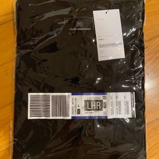 フラグメント(FRAGMENT)のuniform expriment AIRLINE TAG TEE BLACK(Tシャツ/カットソー(半袖/袖なし))