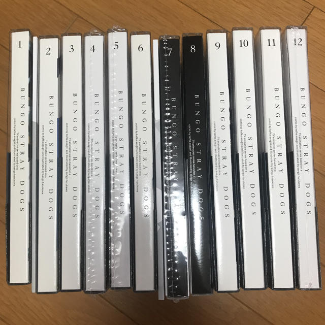 文豪ストレイドッグス　DVD限定版　第1巻〜第12巻