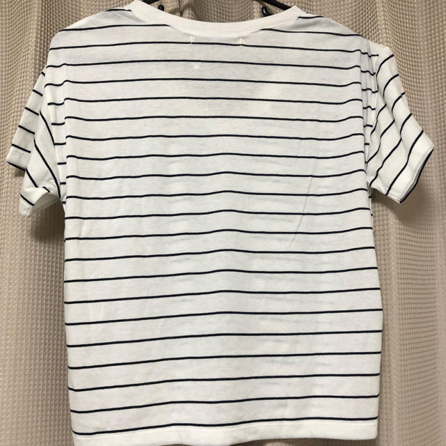 N.Natural beauty basic(エヌナチュラルビューティーベーシック)の新品未使用・ボーダーＴシャツ レディースのトップス(Tシャツ(半袖/袖なし))の商品写真