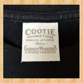 COOTIE - 定価12100円 cootie ヴィンテージプリント 長袖Tシャツ 黒 S ...