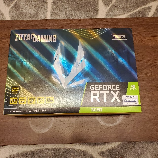 ZOTAC GAMING GeForce RTX3080 Trinity スマホ/家電/カメラのPC/タブレット(PCパーツ)の商品写真