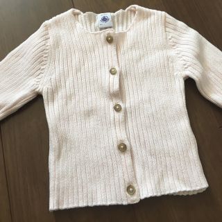 プチバトー(PETIT BATEAU)のプチバトー ⭐︎ カーディガン 18manths 80cm(カーディガン/ボレロ)