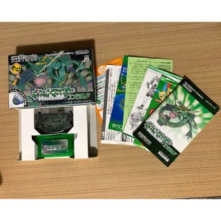 ゲームボーイアドバンス(ゲームボーイアドバンス)のポケットモンスター エメラルド GBA(携帯用ゲームソフト)