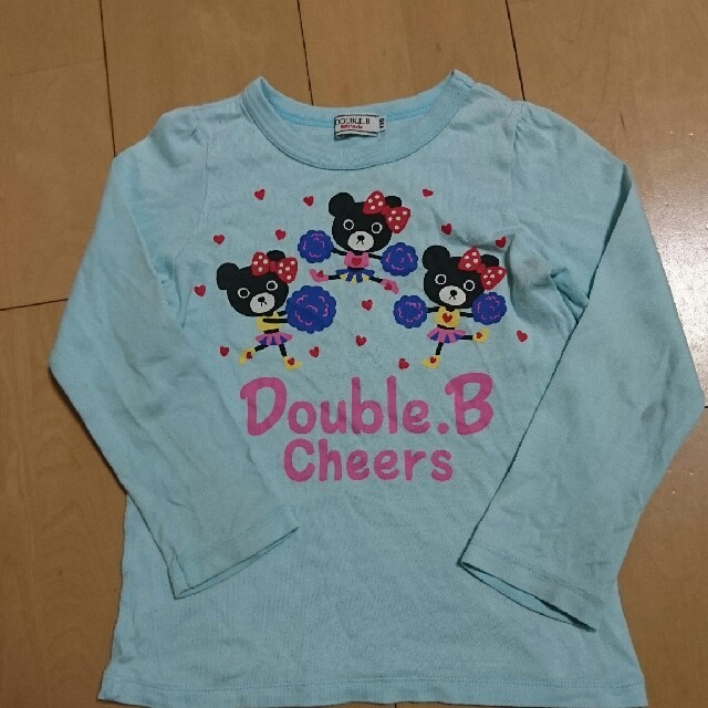 DOUBLE.B(ダブルビー)のDOUBLE.B110センチ👧✨ キッズ/ベビー/マタニティのキッズ服女の子用(90cm~)(Tシャツ/カットソー)の商品写真